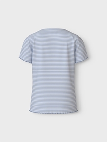NAME IT Slim T-Shirt Vemma Chambray Blue